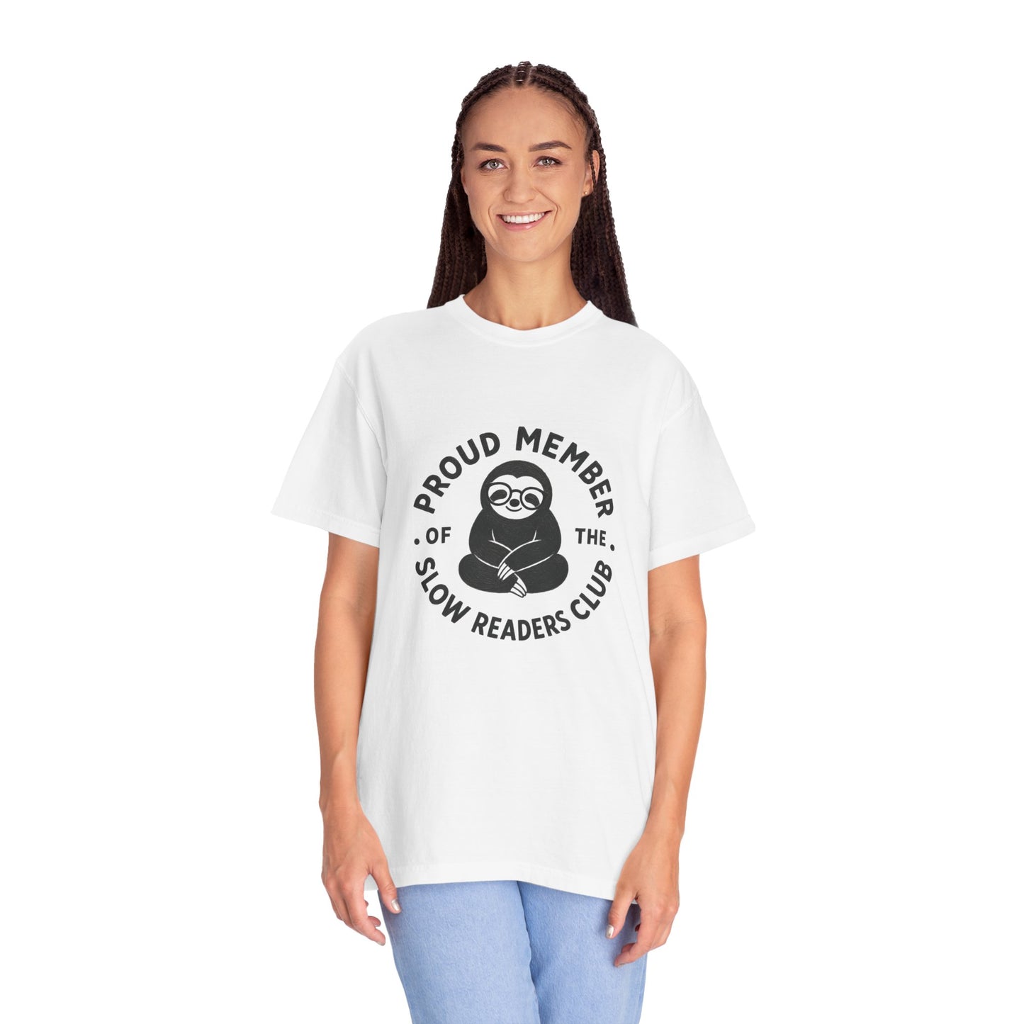 "Proud Member of the Slow Readers Club" Graphic Tee