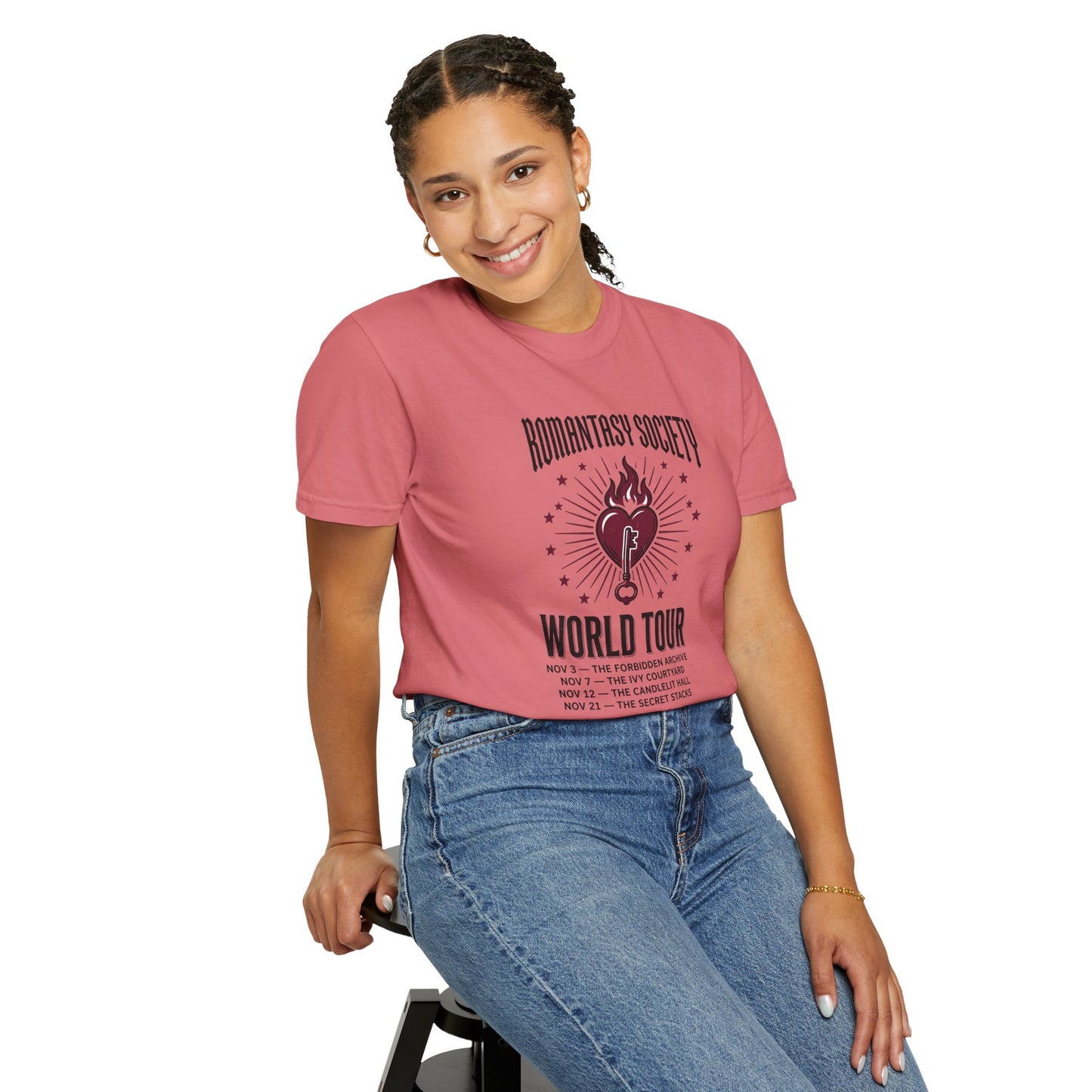 "Romantasy Society World Tour" Graphic T-Shirt