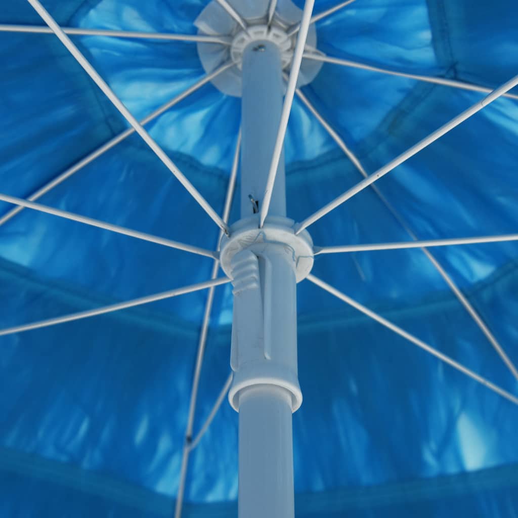 NNEVL Beach Umbrella Blue 300 cm