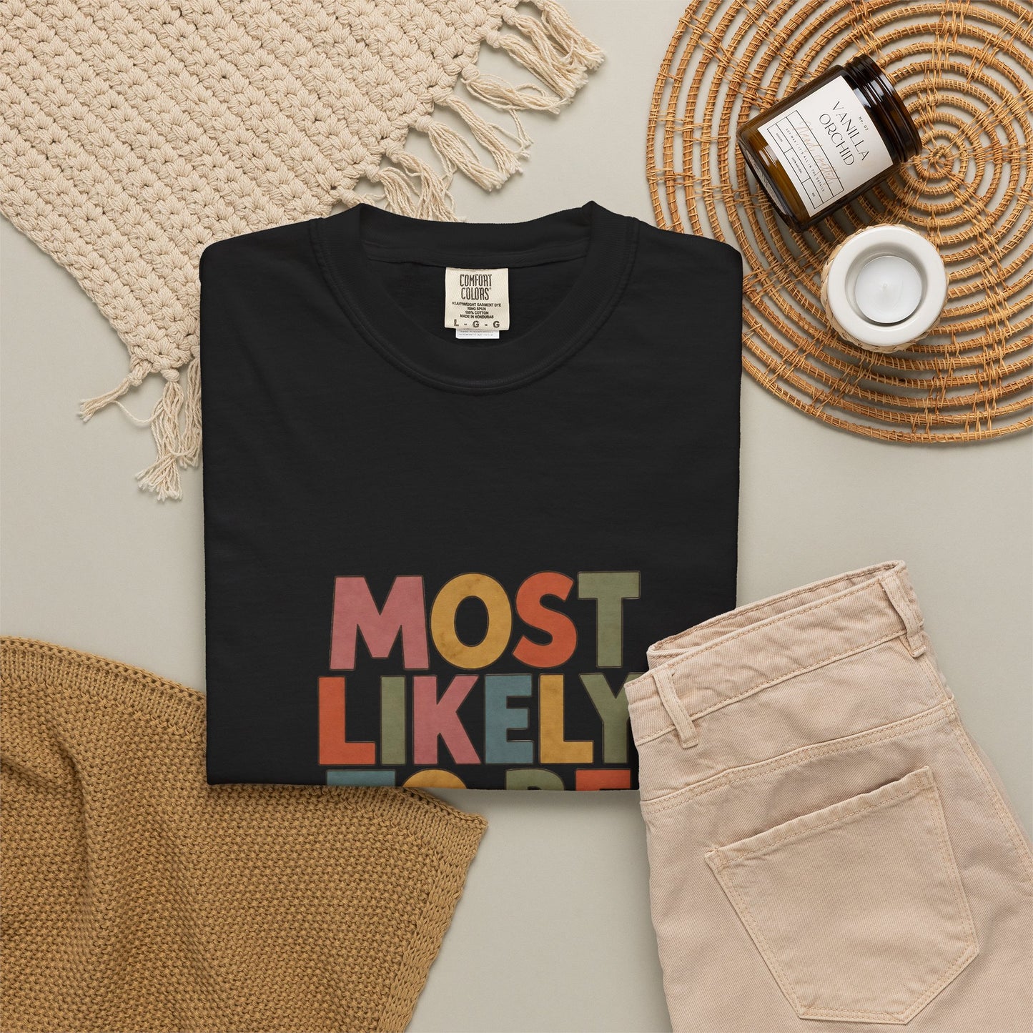 Historical Fiction Reader T-Shirt — "Most Likely to Be Reading Historical Fiction"
