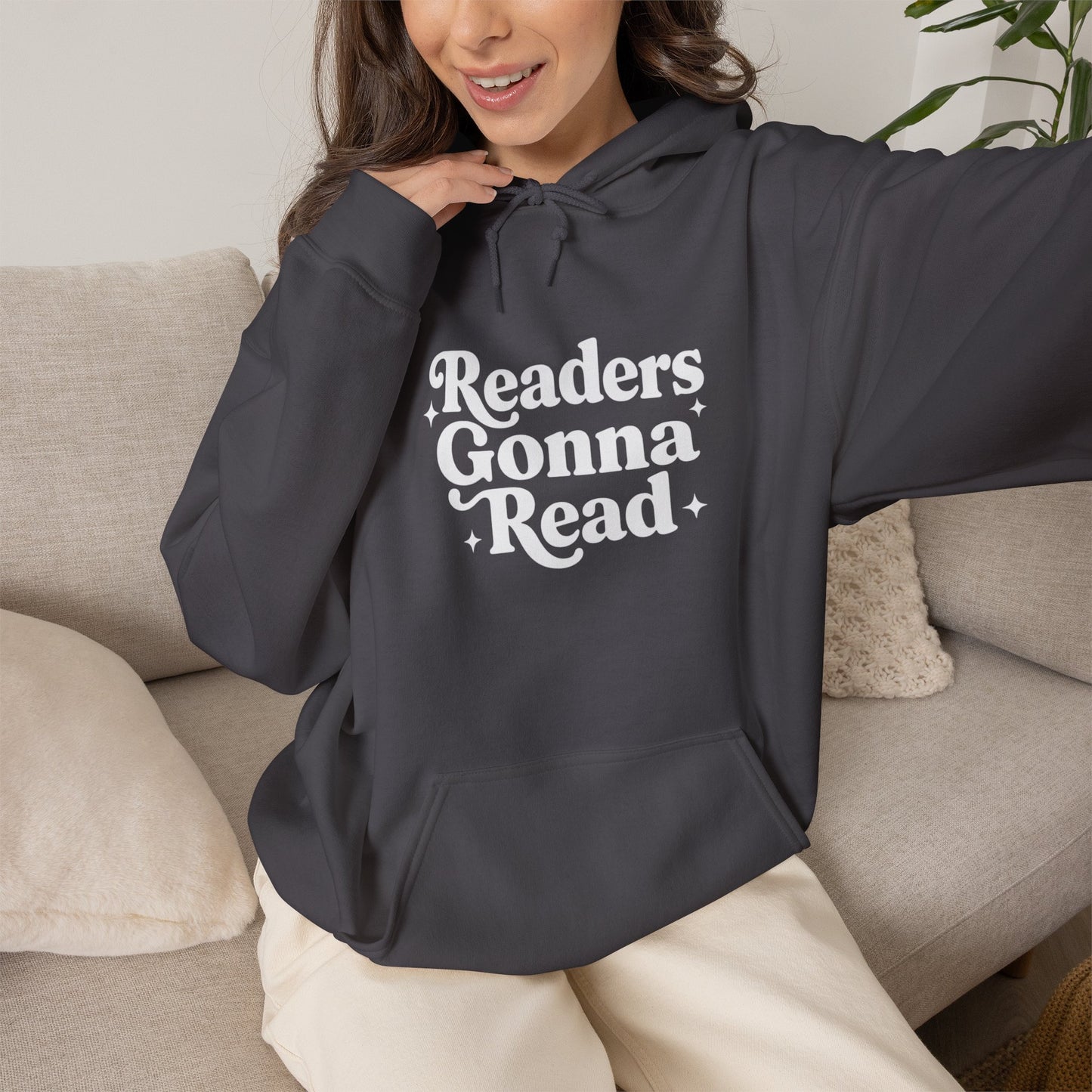 "Readers Gonna Read" Hoodie — Cozy Book Lover Pullover