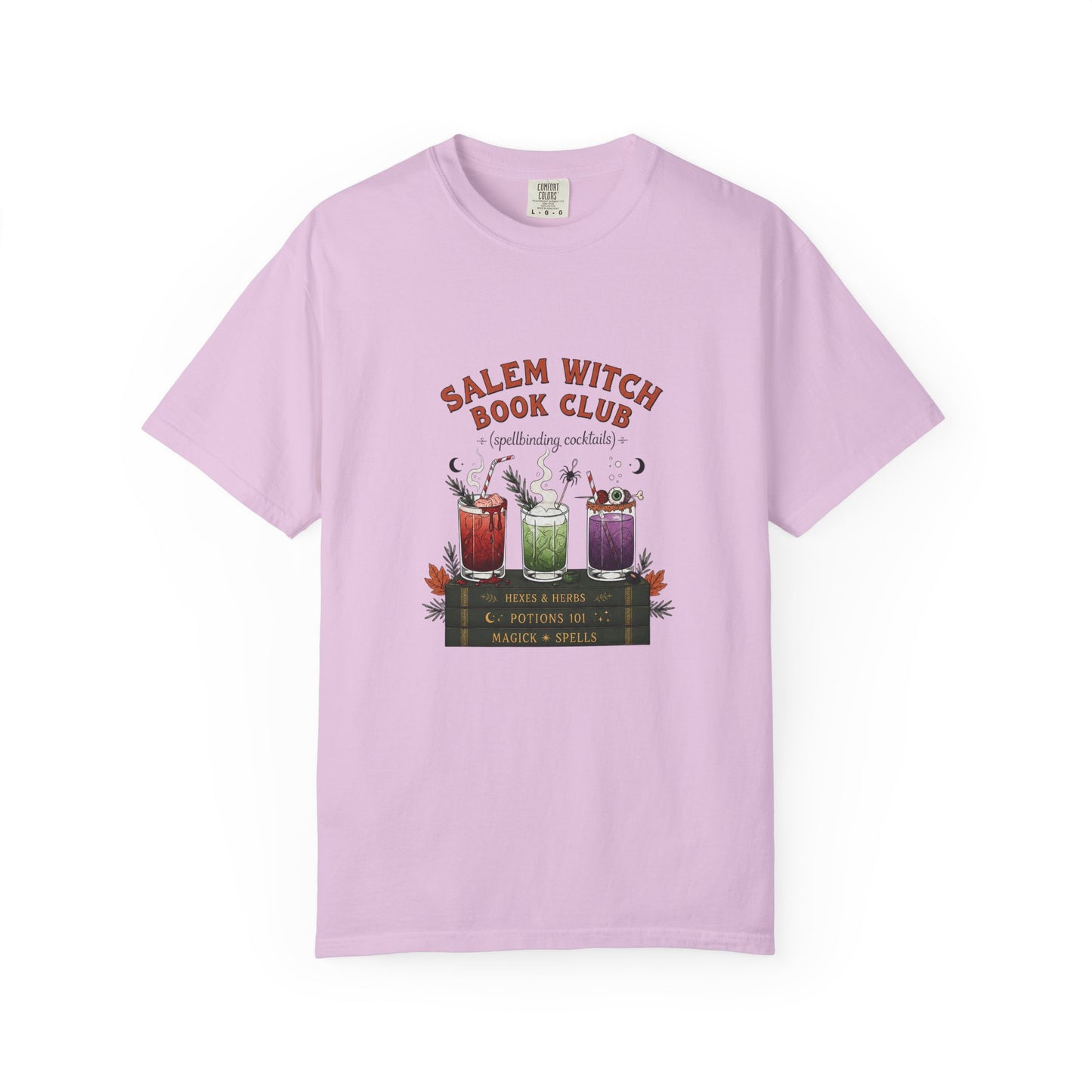 "Salem Witch Book Club" T-Shirt — Whimsical Witchy Reading Tee