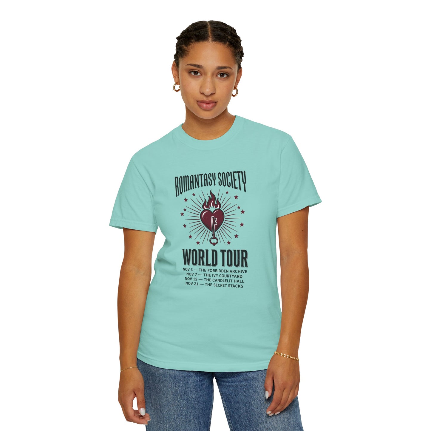 "Romantasy Society World Tour" Graphic T-Shirt