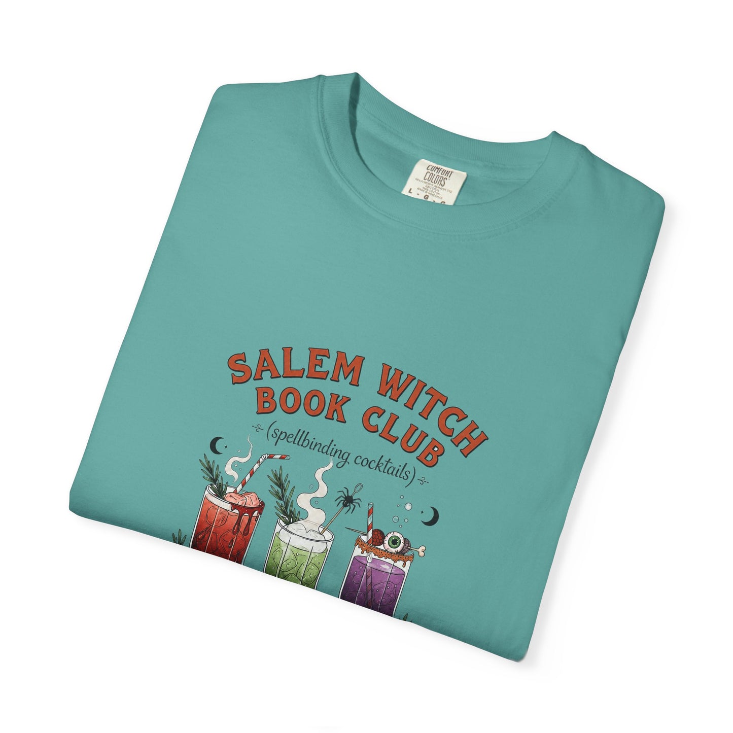 "Salem Witch Book Club" T-Shirt — Whimsical Witchy Reading Tee