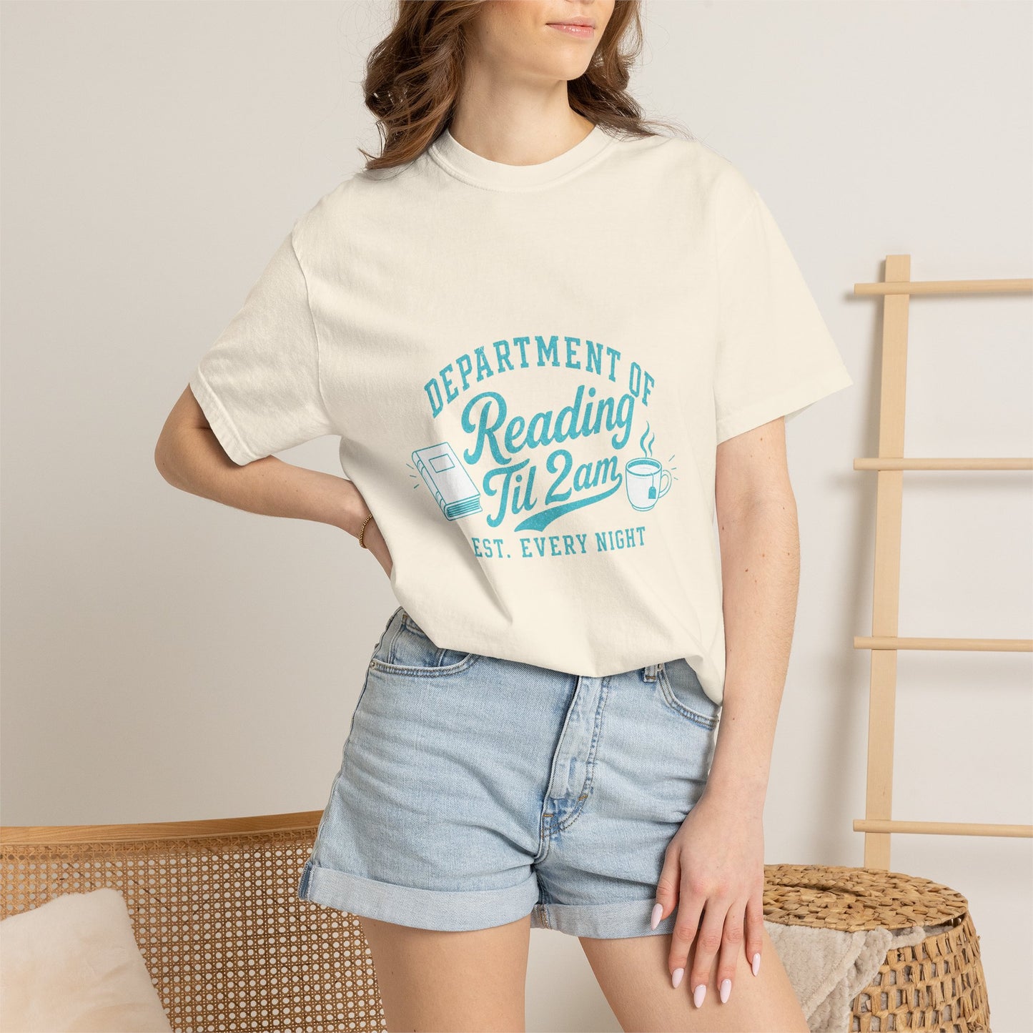 "Department of Reading 'Til 2AM: T-Shirt — Graphic Reading Tee