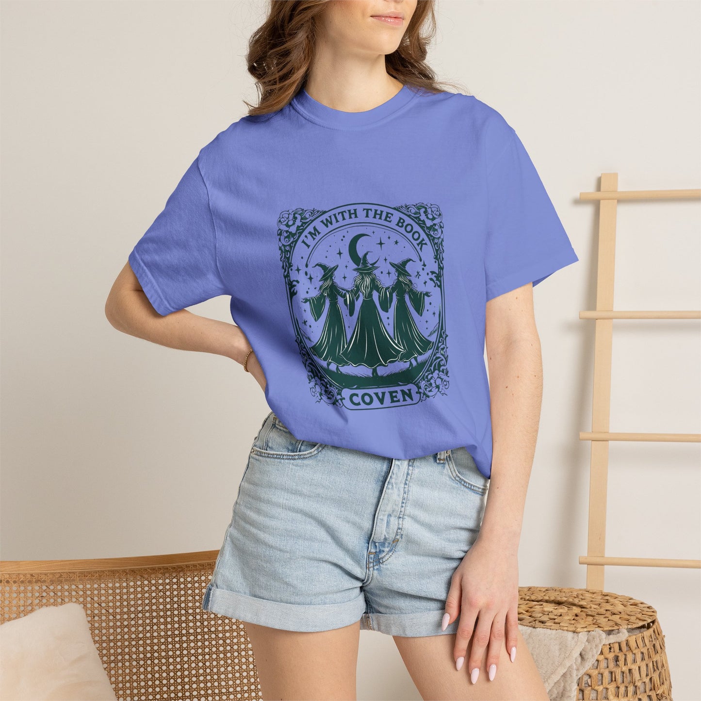 Coven "I'm With The Book" Graphic T-Shirt