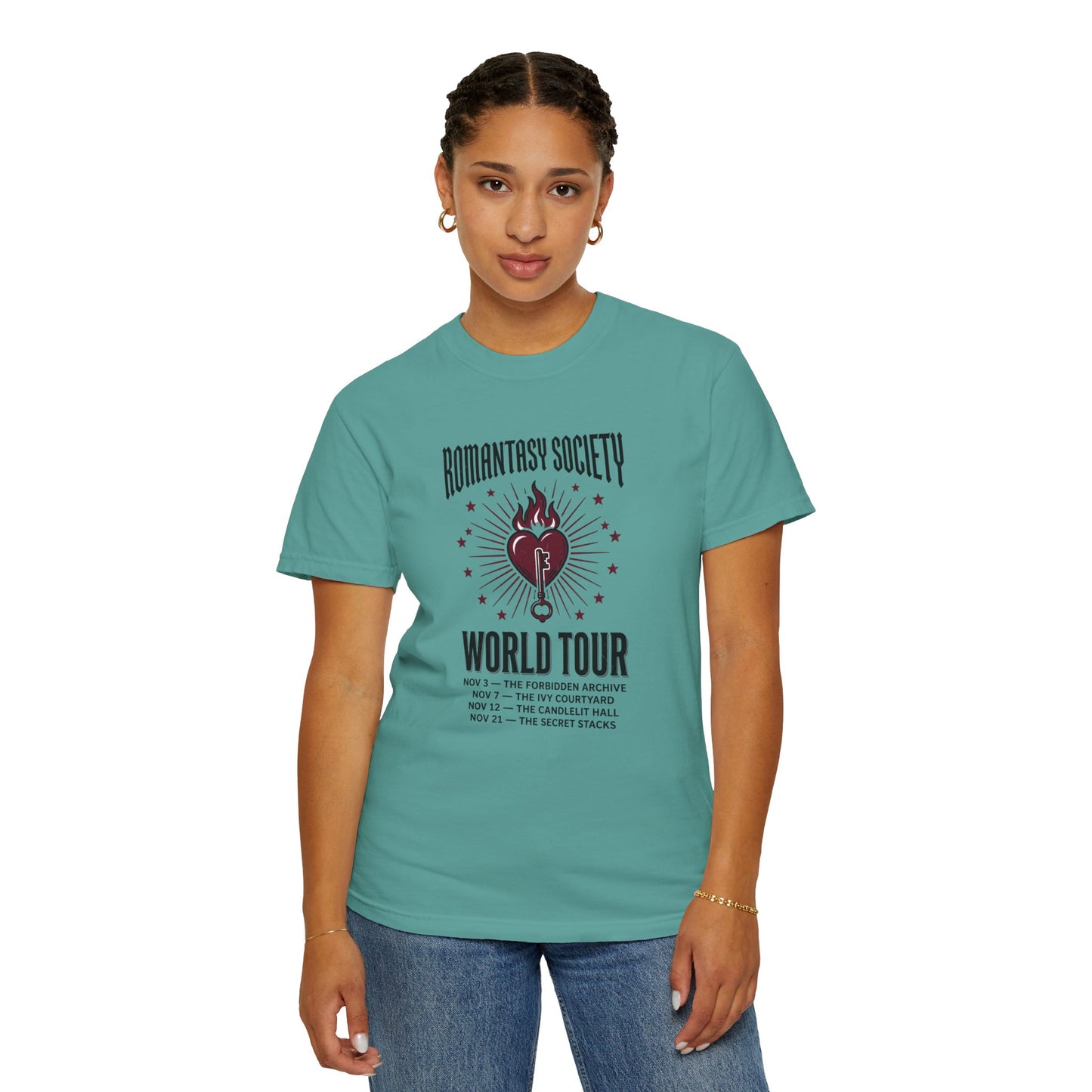 "Romantasy Society World Tour" Graphic T-Shirt