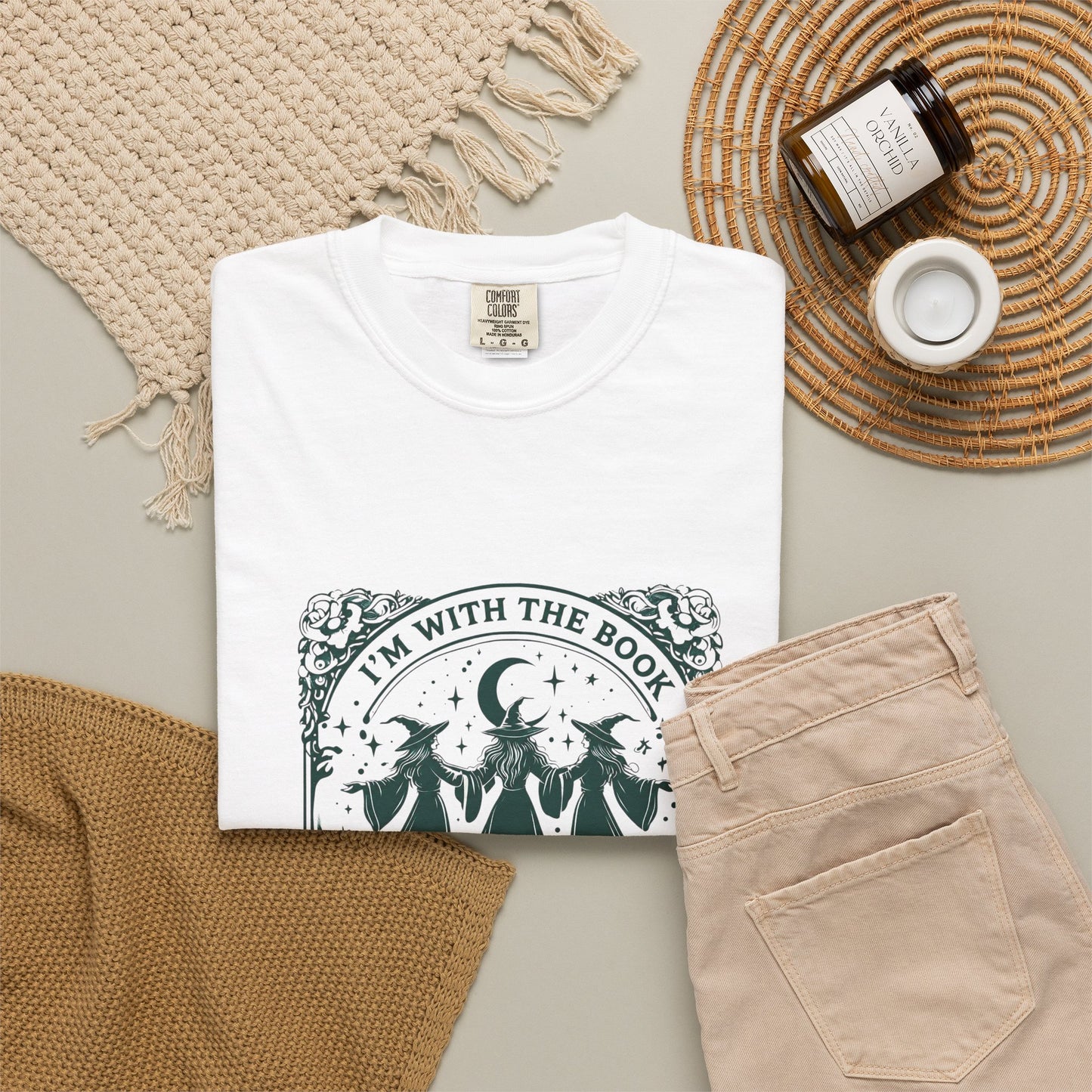 Coven "I'm With The Book" Graphic T-Shirt