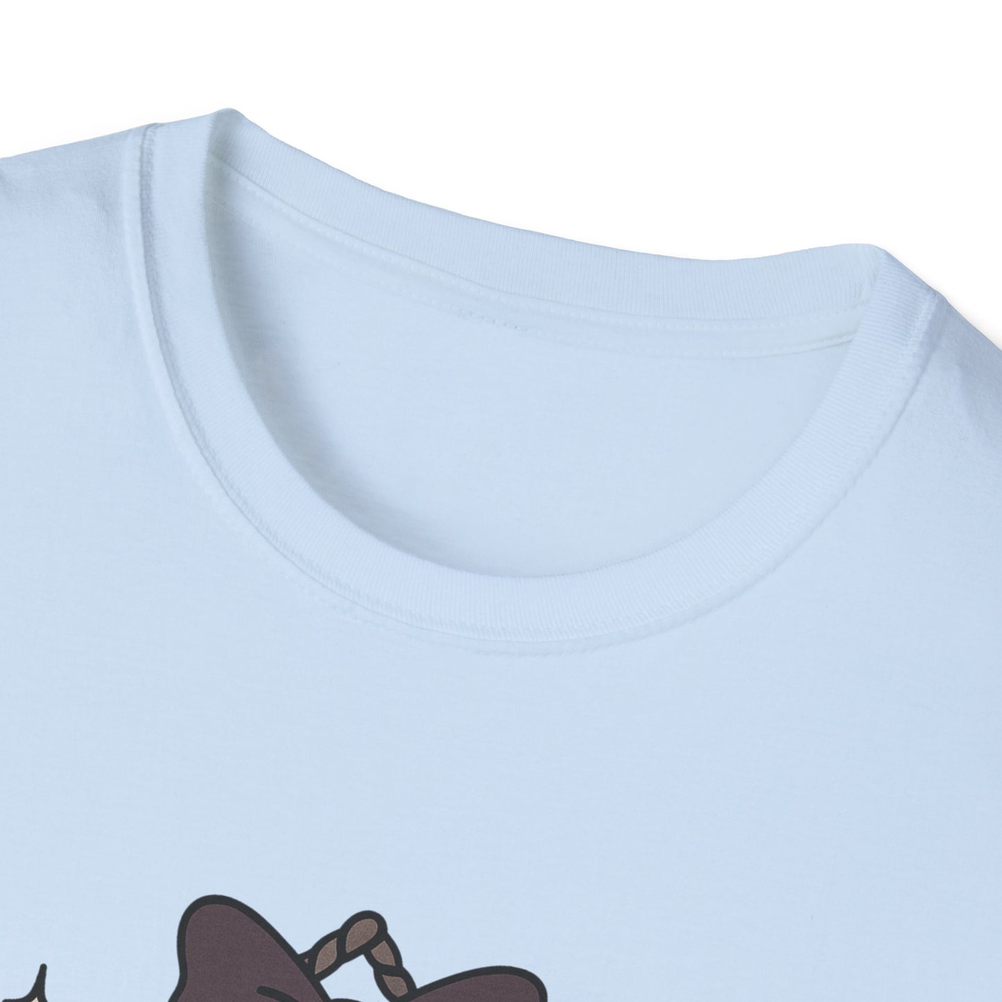Lightweight Fabric - "Midnight Horror Reader" T-Shirt — Spooky Book Lover Graphic Tee