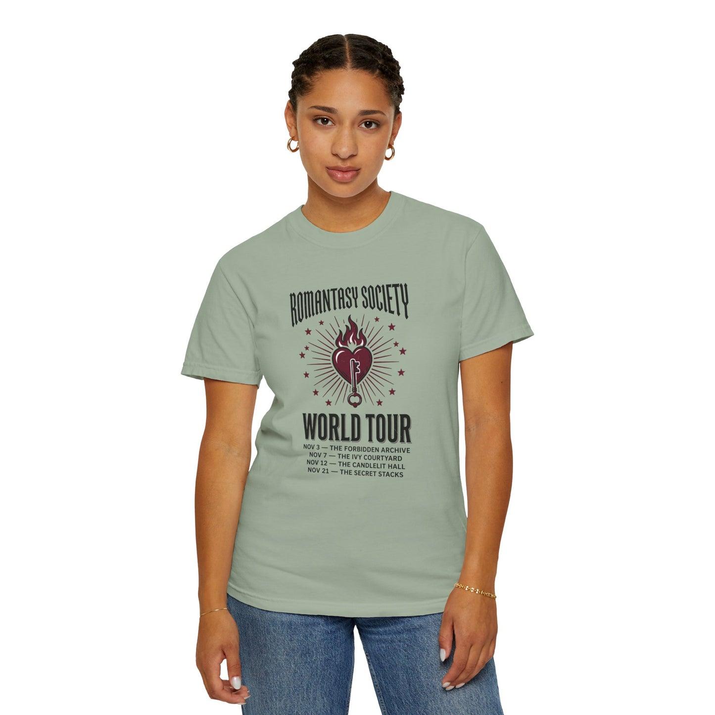 "Romantasy Society World Tour" Graphic T-Shirt