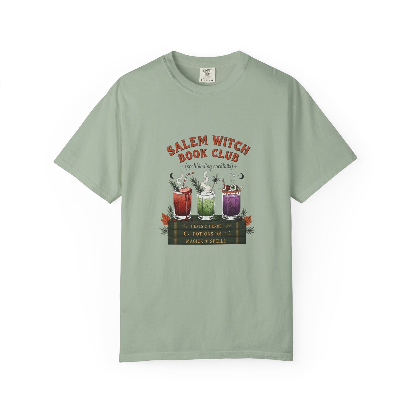 "Salem Witch Book Club" T-Shirt — Whimsical Witchy Reading Tee