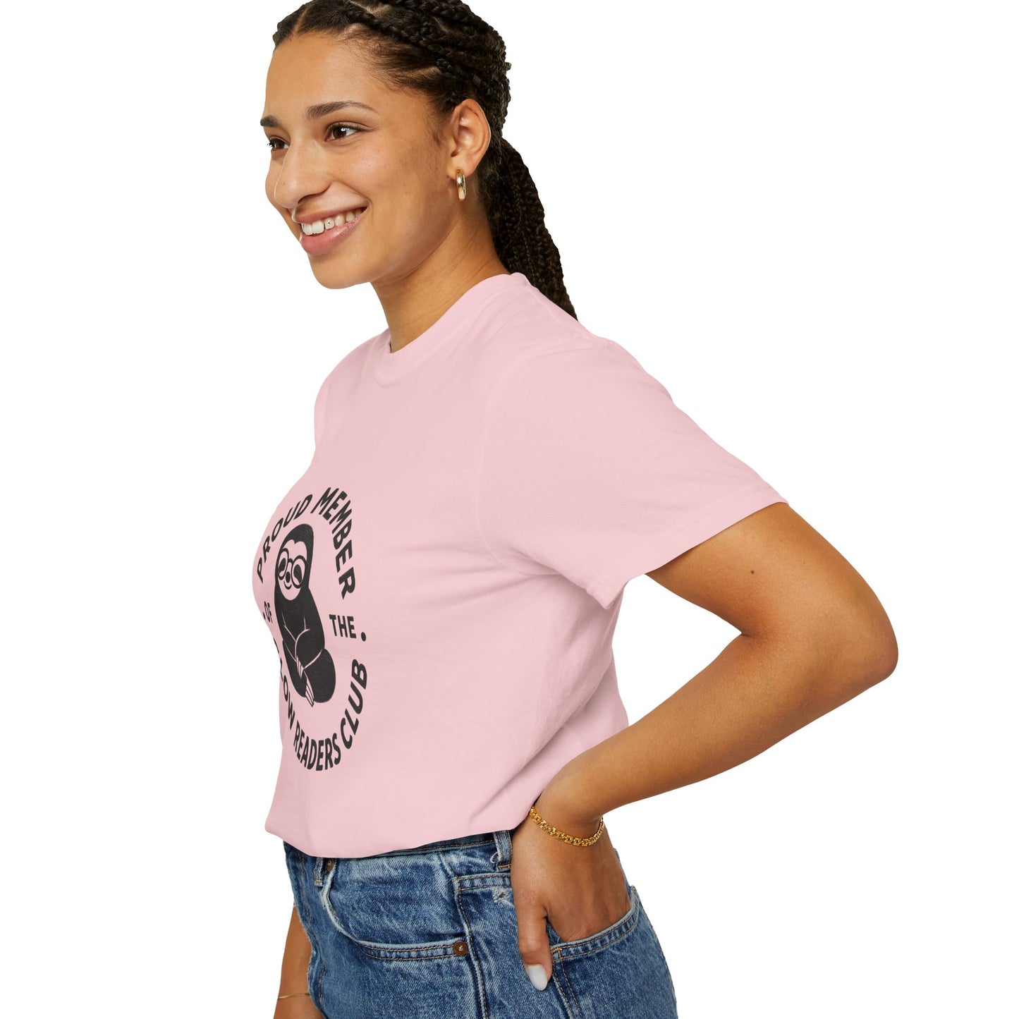 "Proud Member of the Slow Readers Club" Graphic Tee