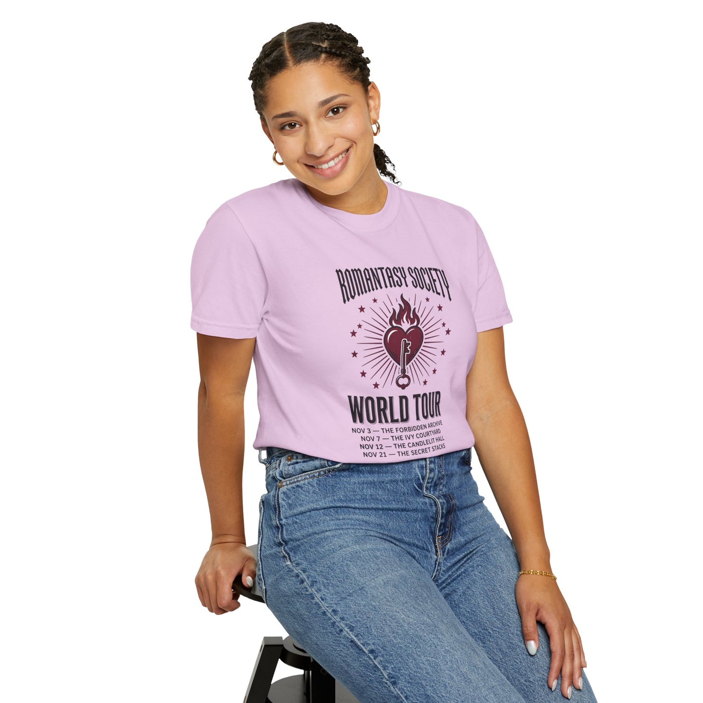 "Romantasy Society World Tour" Graphic T-Shirt