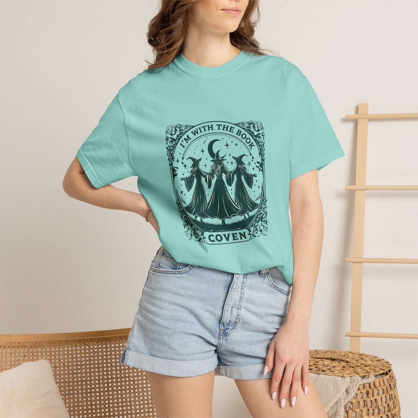 Coven "I'm With The Book" Graphic T-Shirt
