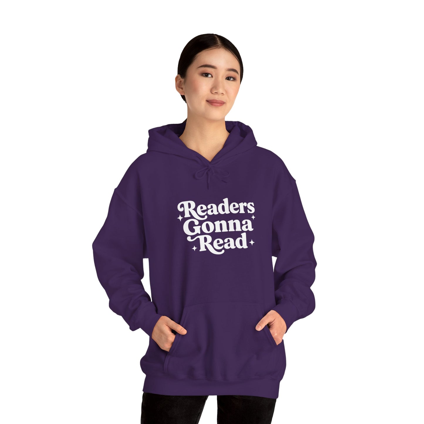 "Readers Gonna Read" Hoodie — Cozy Book Lover Pullover