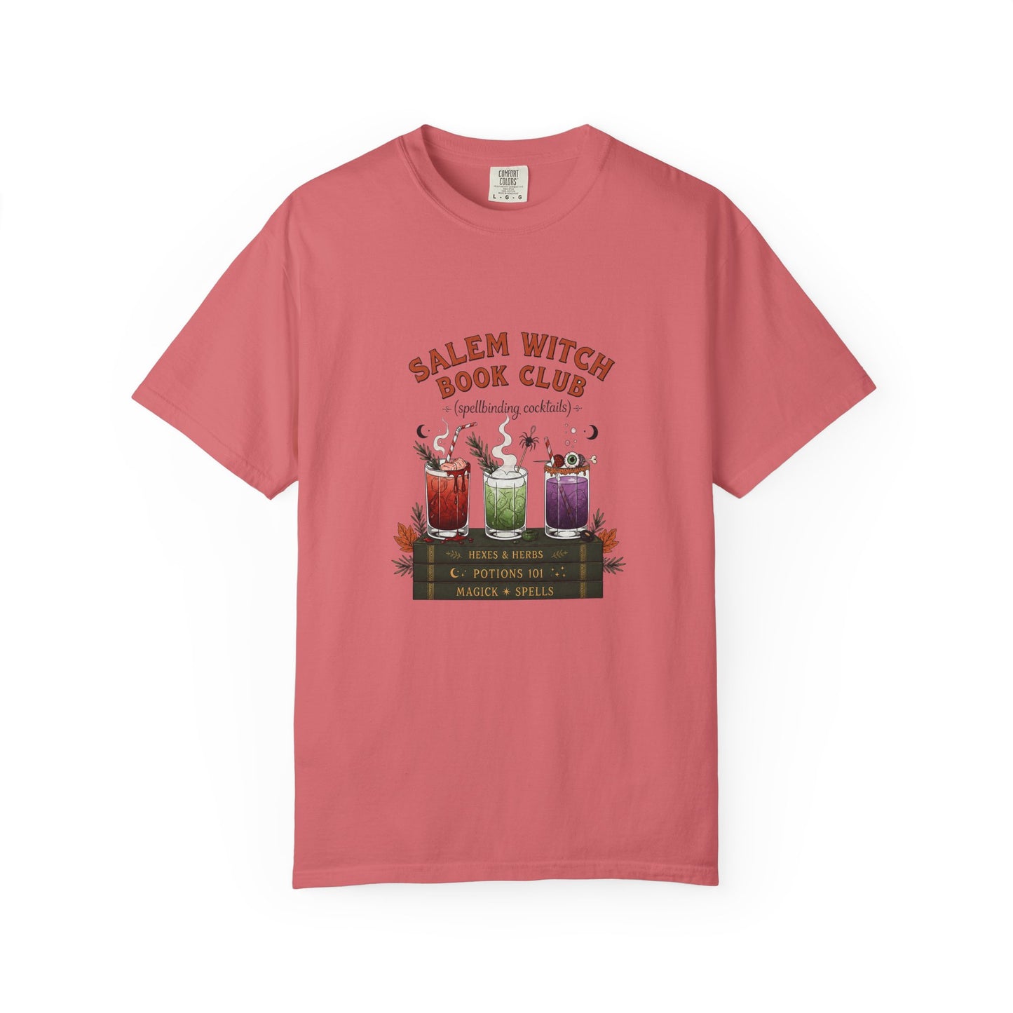 "Salem Witch Book Club" T-Shirt — Whimsical Witchy Reading Tee