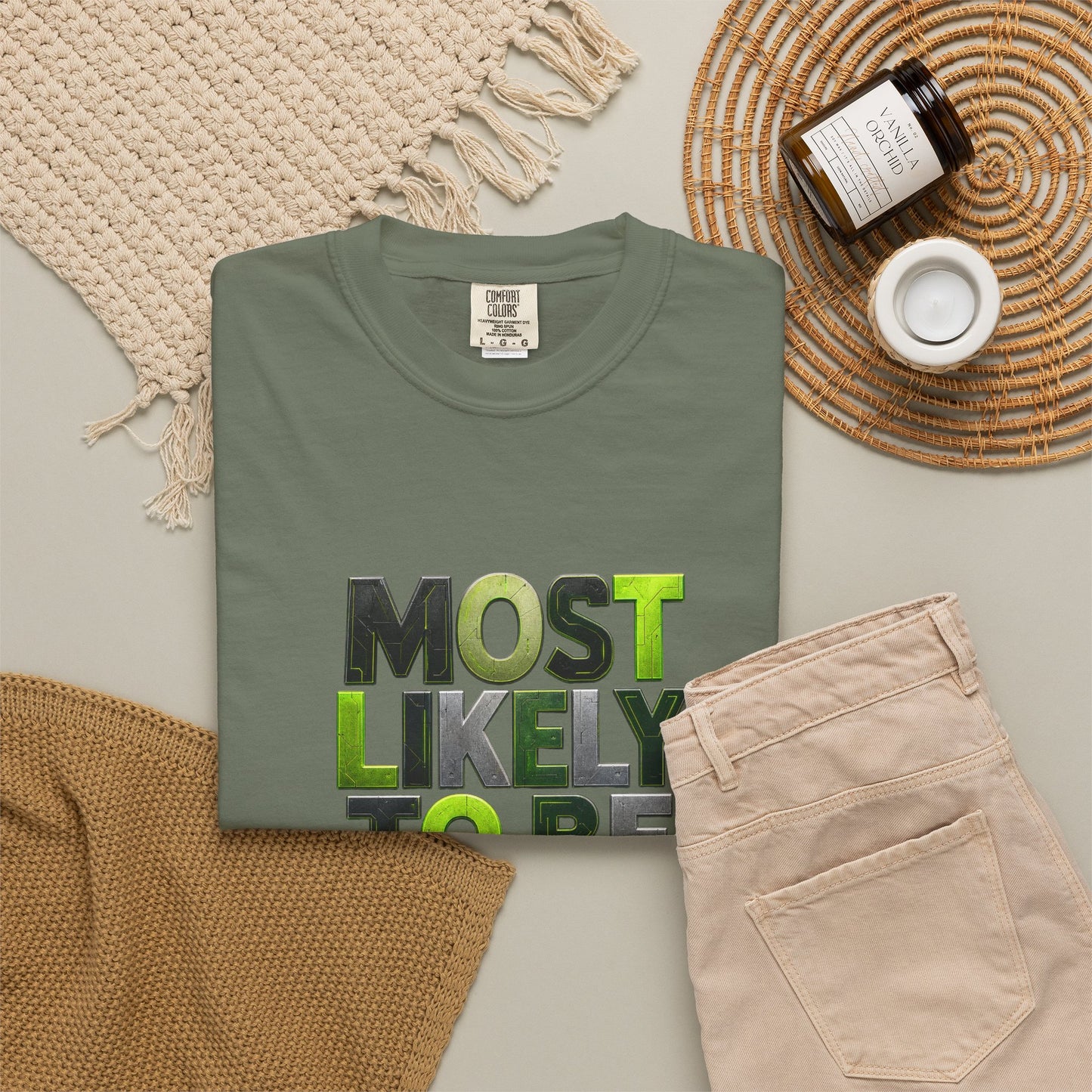 "Most Likely To Be Reading Sci‑Fi" T-Shirt for Science Fiction Book Lovers