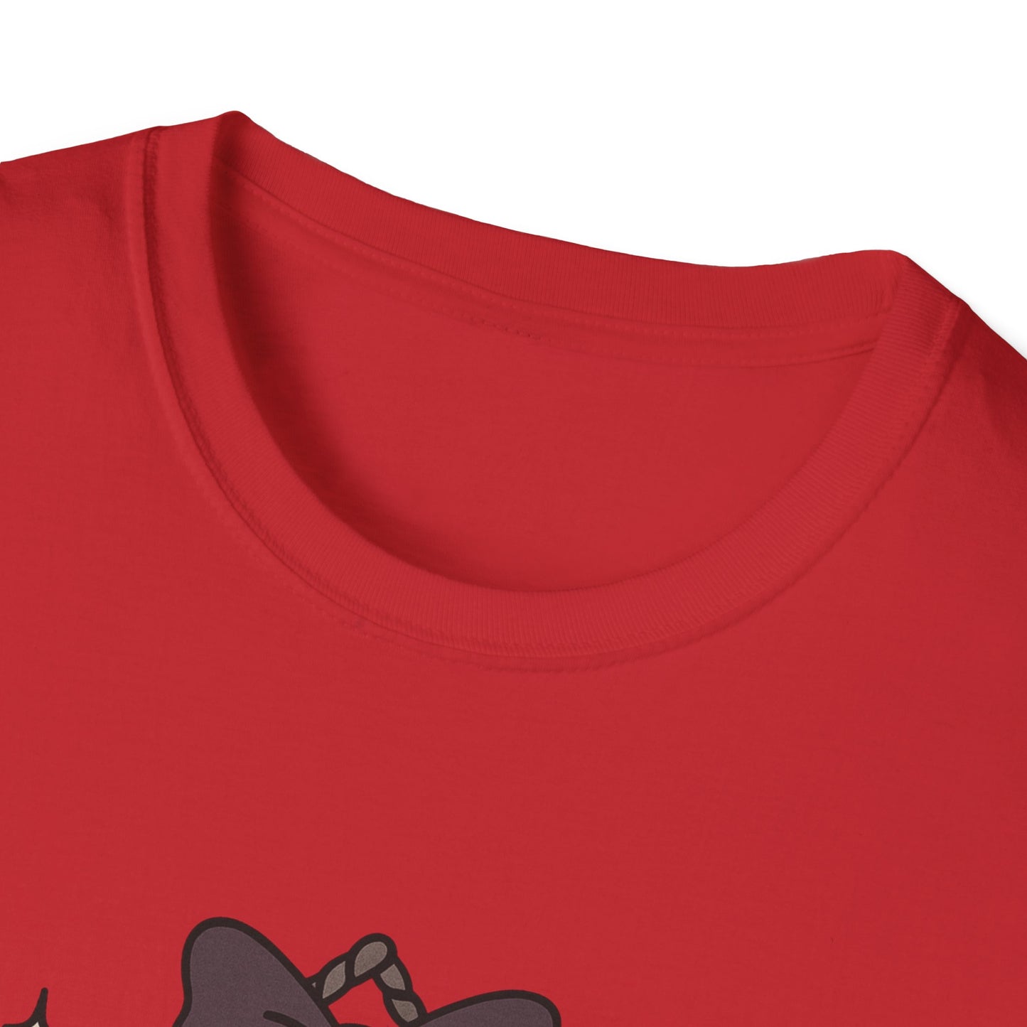 Lightweight Fabric - "Midnight Horror Reader" T-Shirt — Spooky Book Lover Graphic Tee