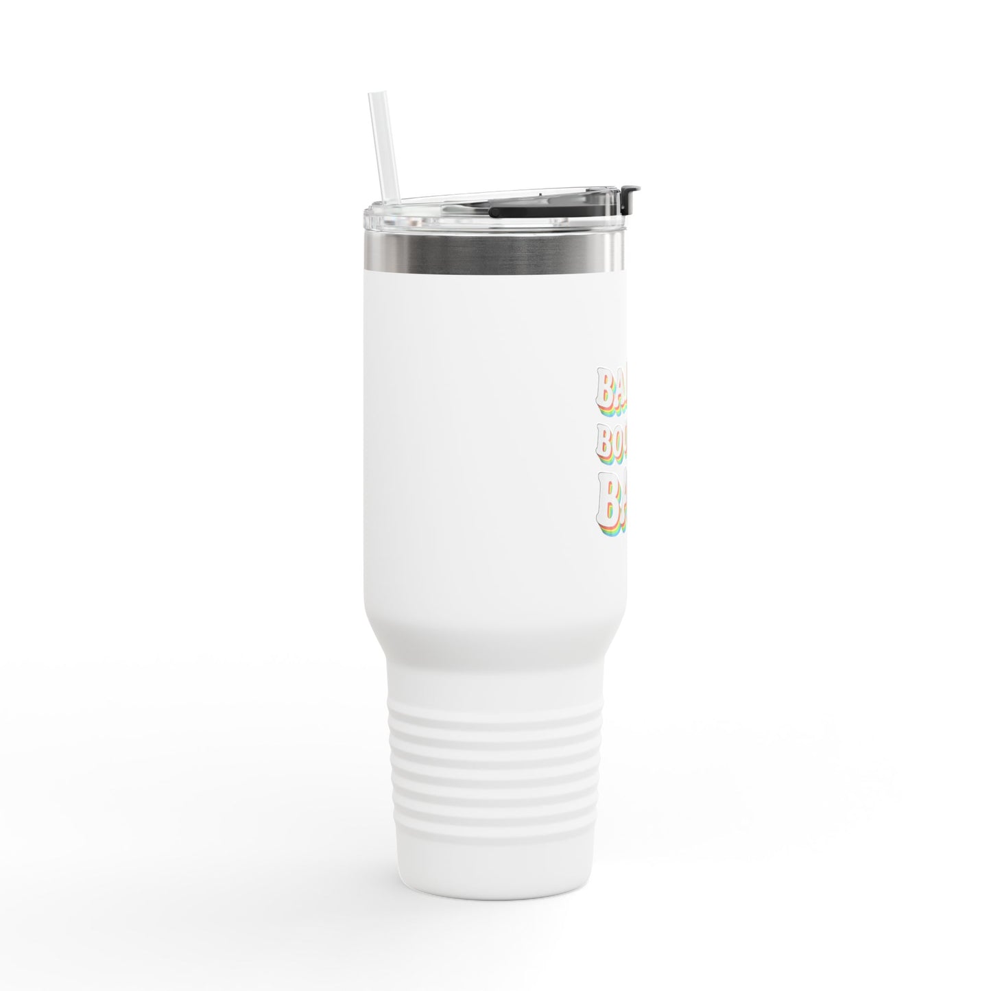 "Badass Bookish Babe" 40oz Insulated Travel Mug