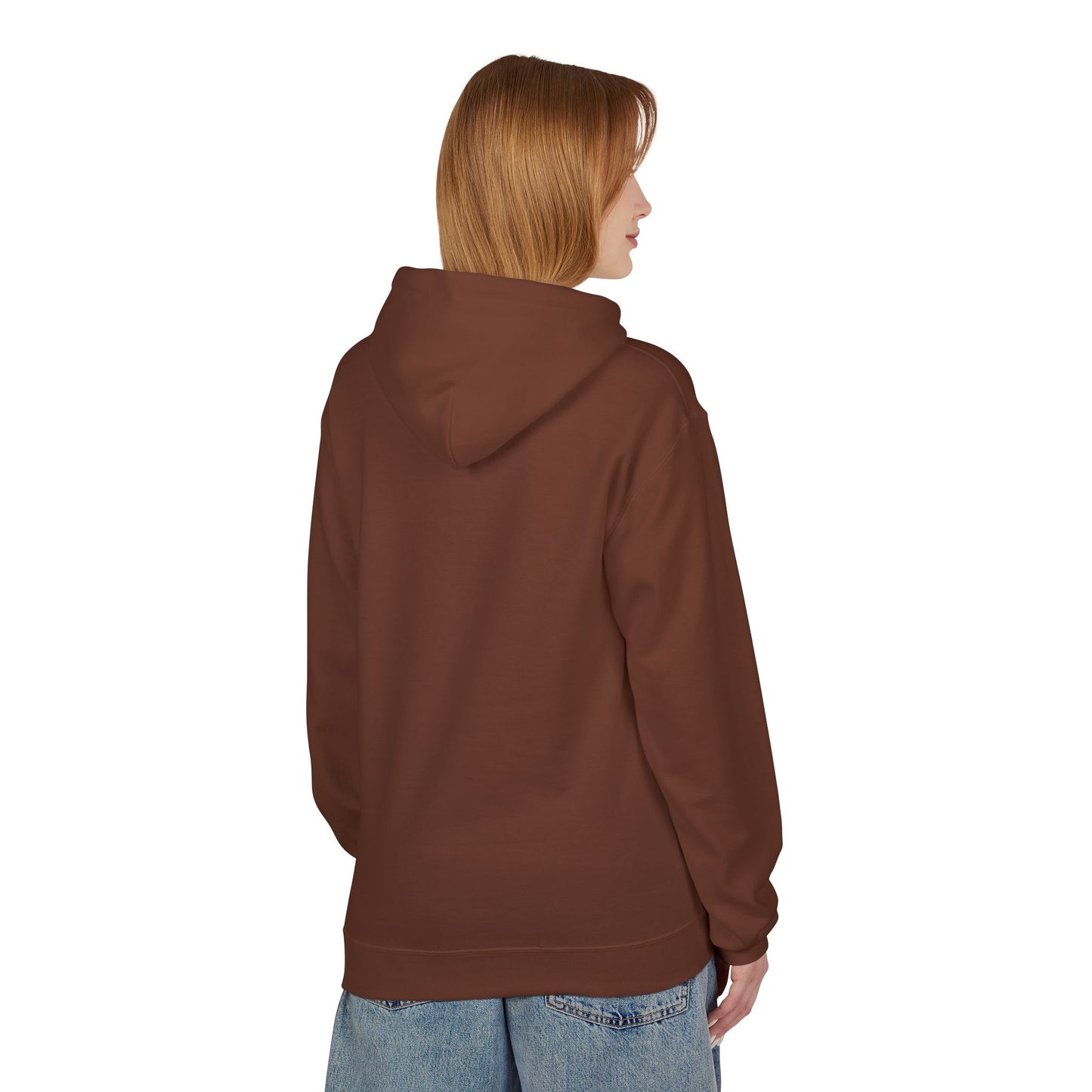 Fleece Fantasy Readers Hoodie  —"Physically Here, Mentally Fighting Battles"