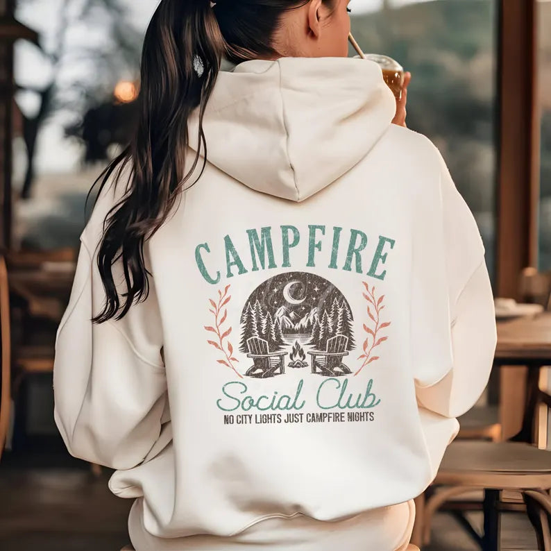 Sweat à capuche Campfire Social Club