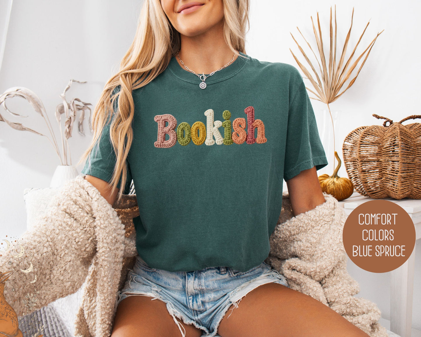 T-shirt Confort Colors en Faux Fil Douillet Thème Littéraire