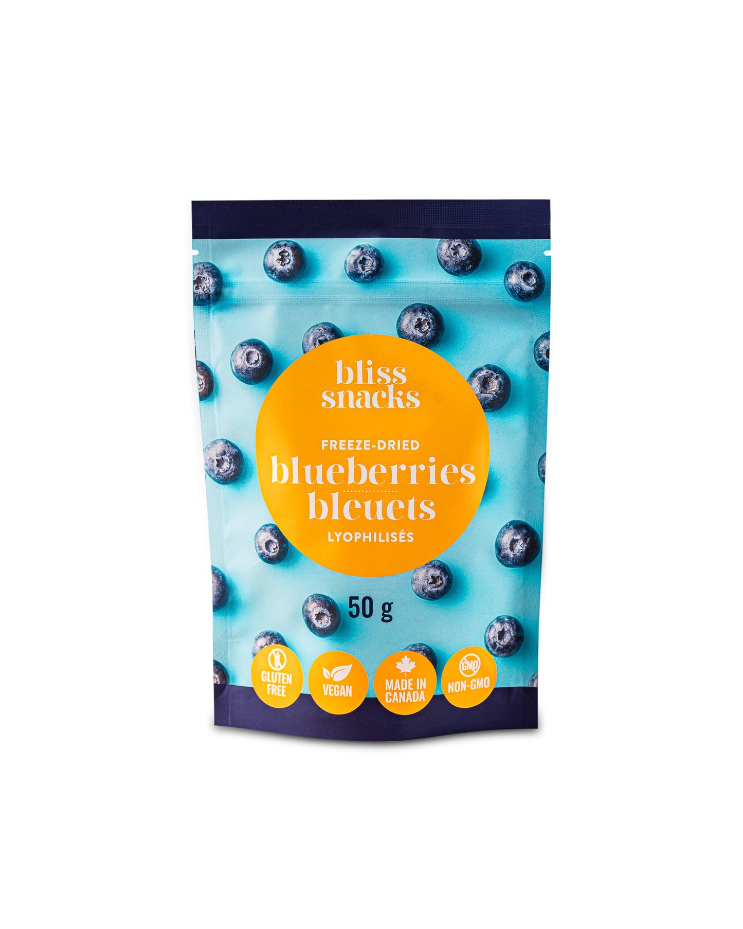 Myrtilles Lyophilisées par Bliss Snacks