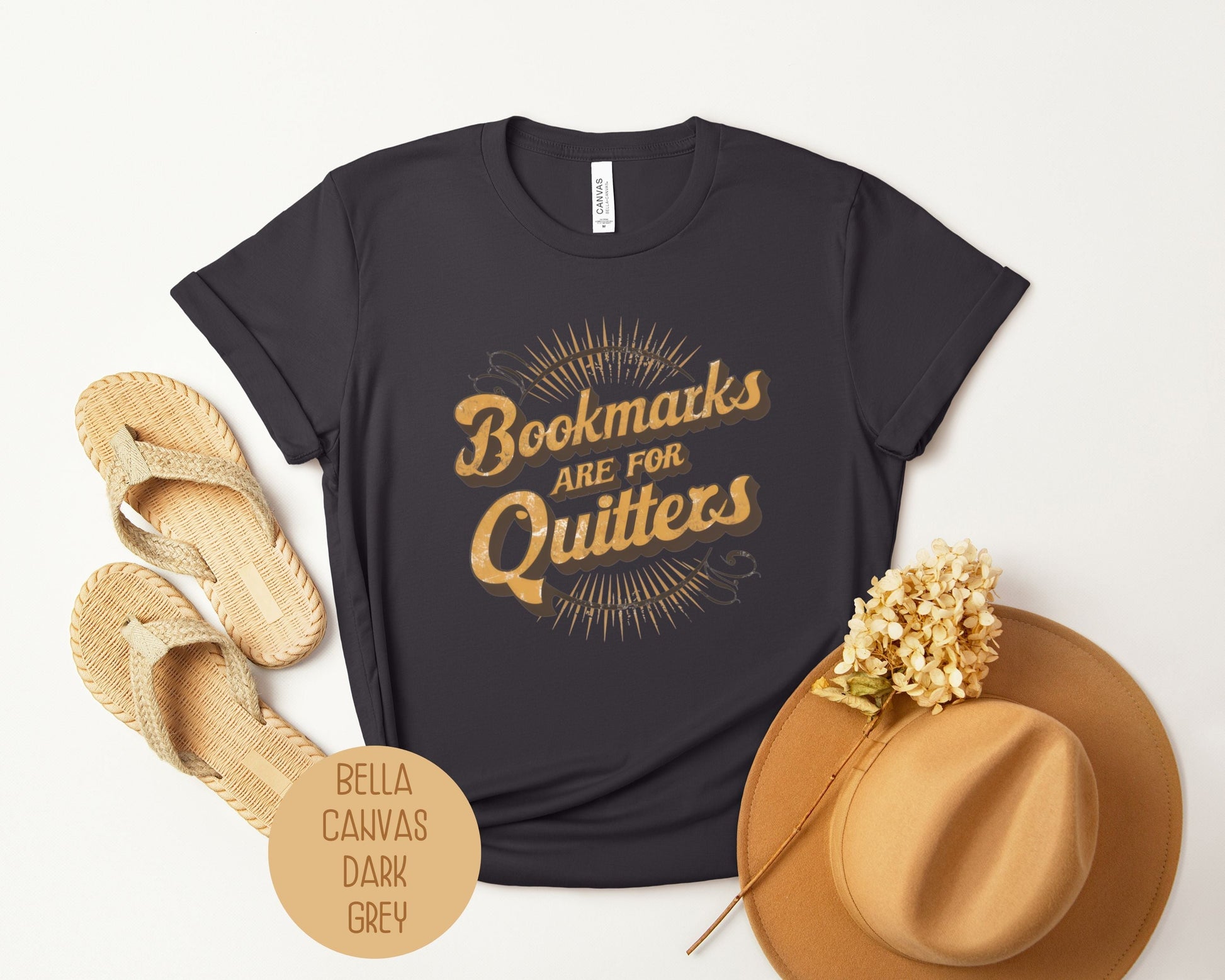 Bookmarks are for Quitters Shirt-6