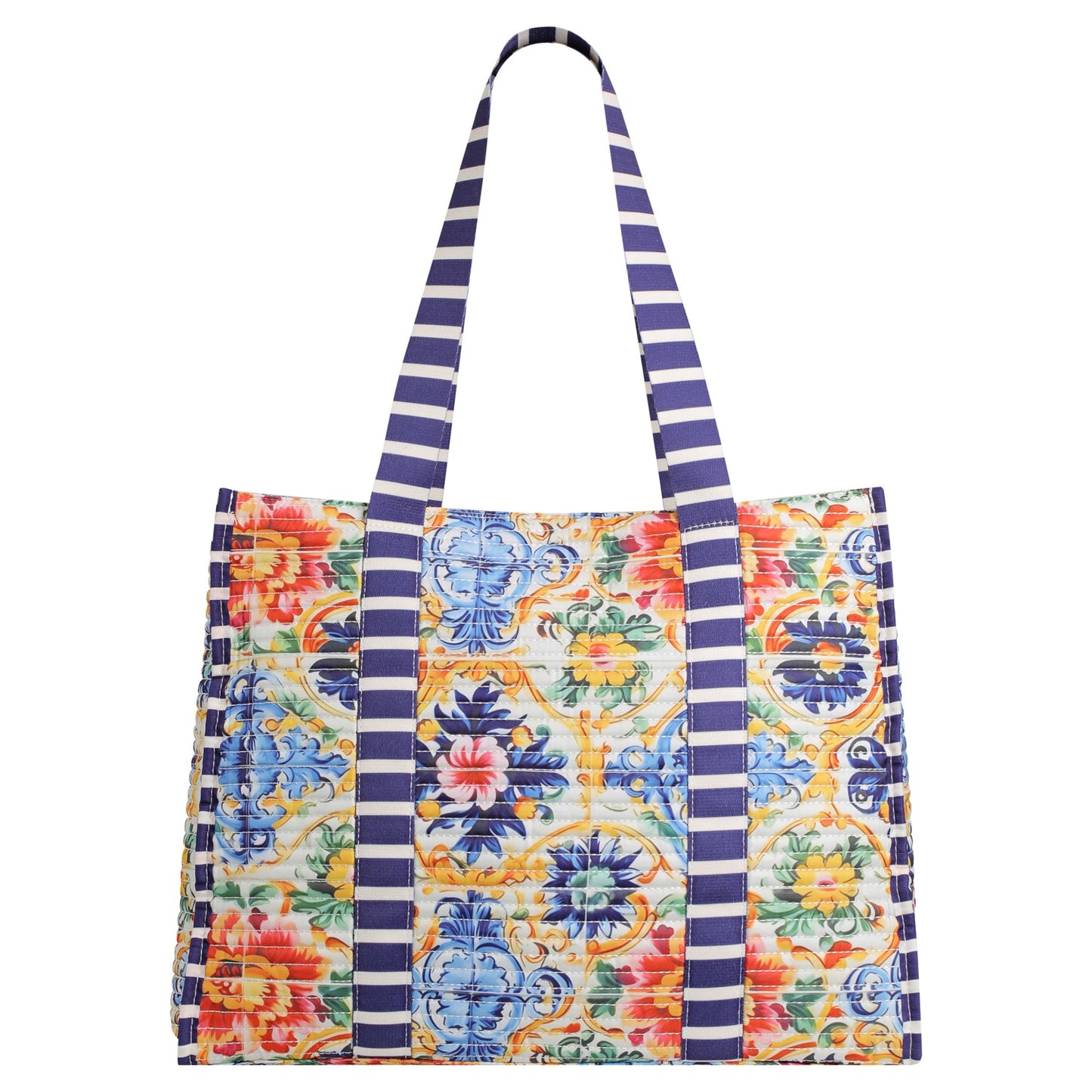 Striped Beach Bag-La Dolce Vita