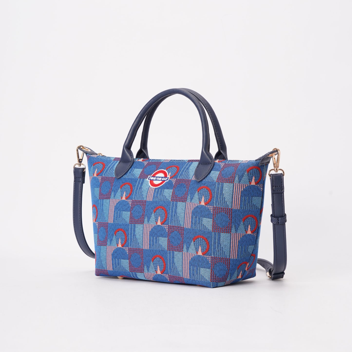 Signare London - Sac à main TFL Piccadilly Moquette Mind the Gap