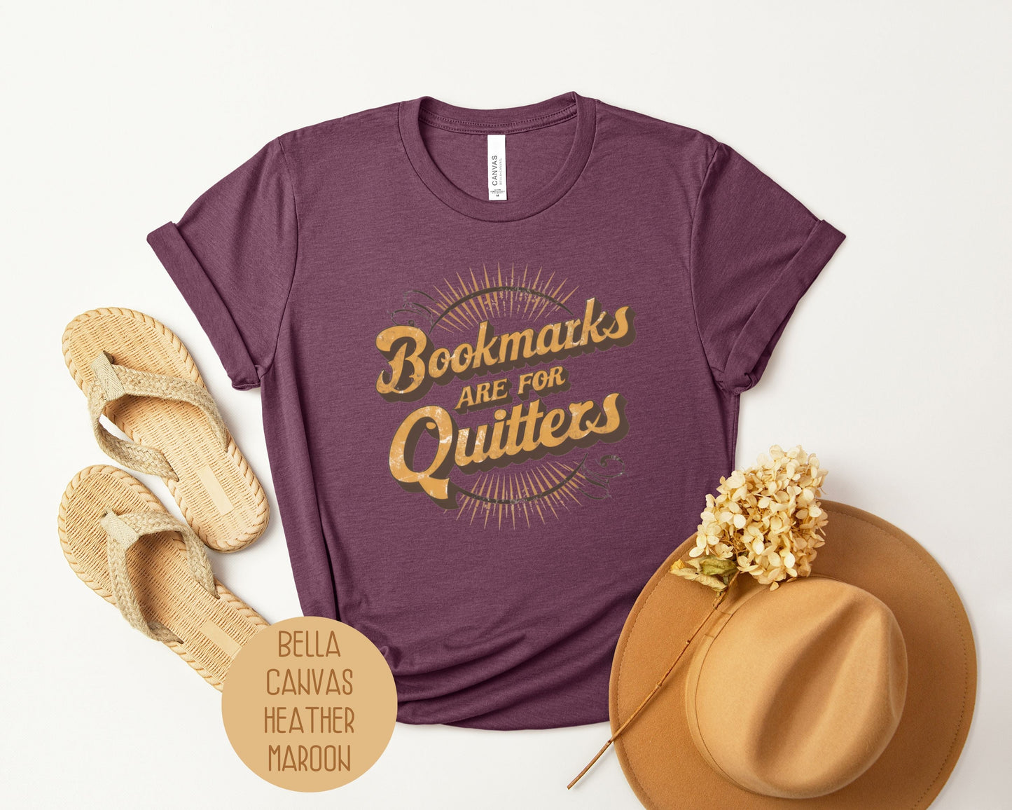 Bookmarks are for Quitters Shirt-1