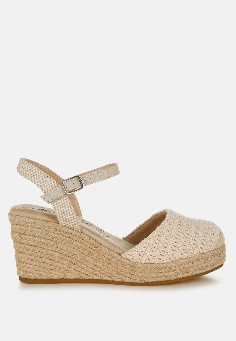 Sandales espadrilles en raphia Lathan