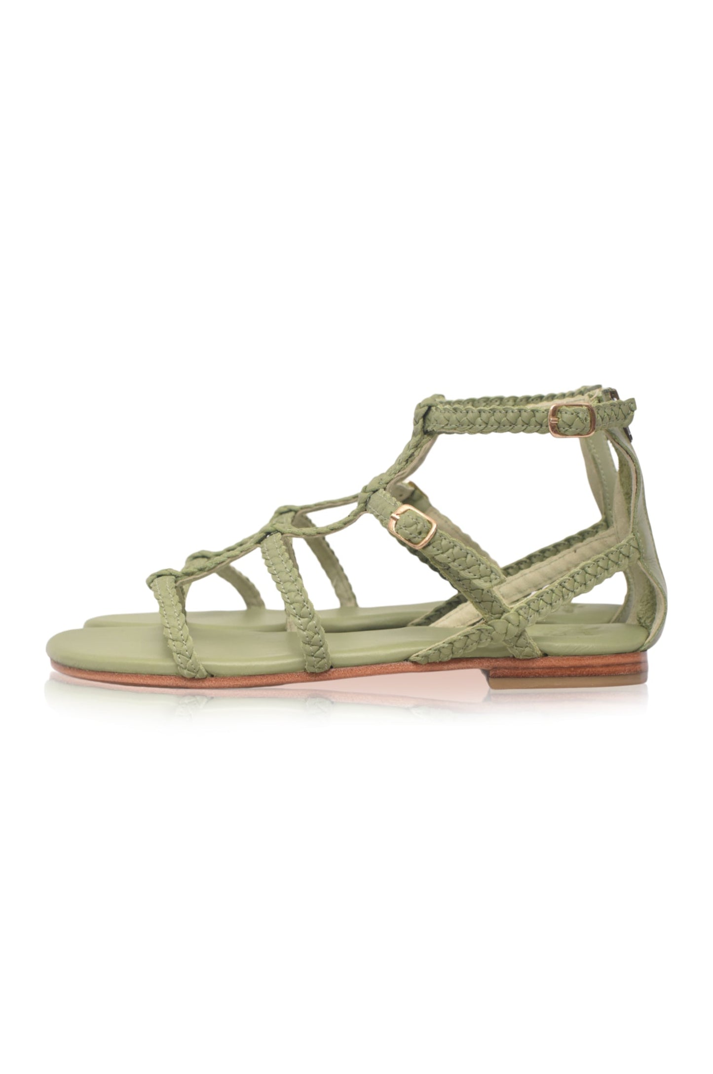 Sandales en cuir Luce Gladiator