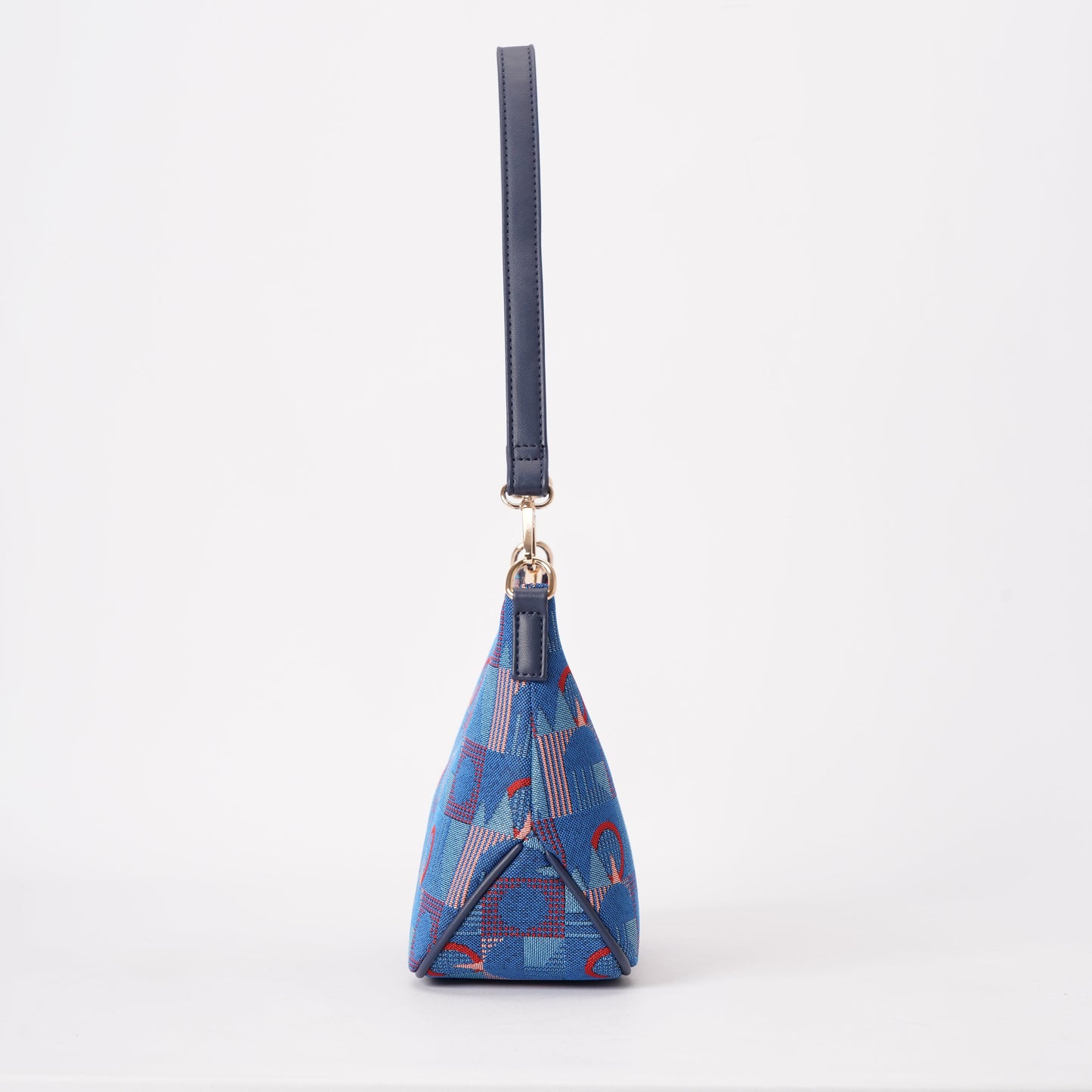 Sac à main Signare London - Moon TFL Piccadilly Moquette Red Roundel