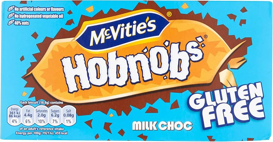 Hobnobs au chocolat sans gluten par McVitie's