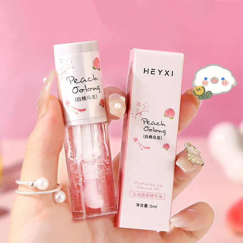 Maquillage Cosmétiques Coréens Rouge à Lèvres Brillant Encre à Lèvres Lèvres Hydratant Rouge à Lèvres Gelée Brillant À Lèvres Baume Hydratant Huile Brillante Grand Pinceau À Lèvres