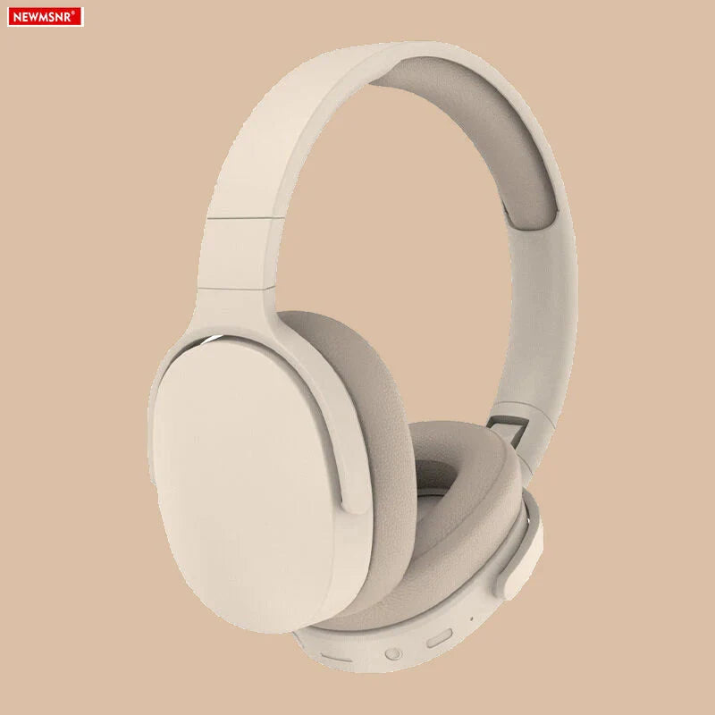 #P2961 Casque Bluetooth sans fil 5.3 supra-auriculaire stéréo Hifi, véritable casque de sport avec écouteurs, lecteur de musique TF/AUX avec micro HD
