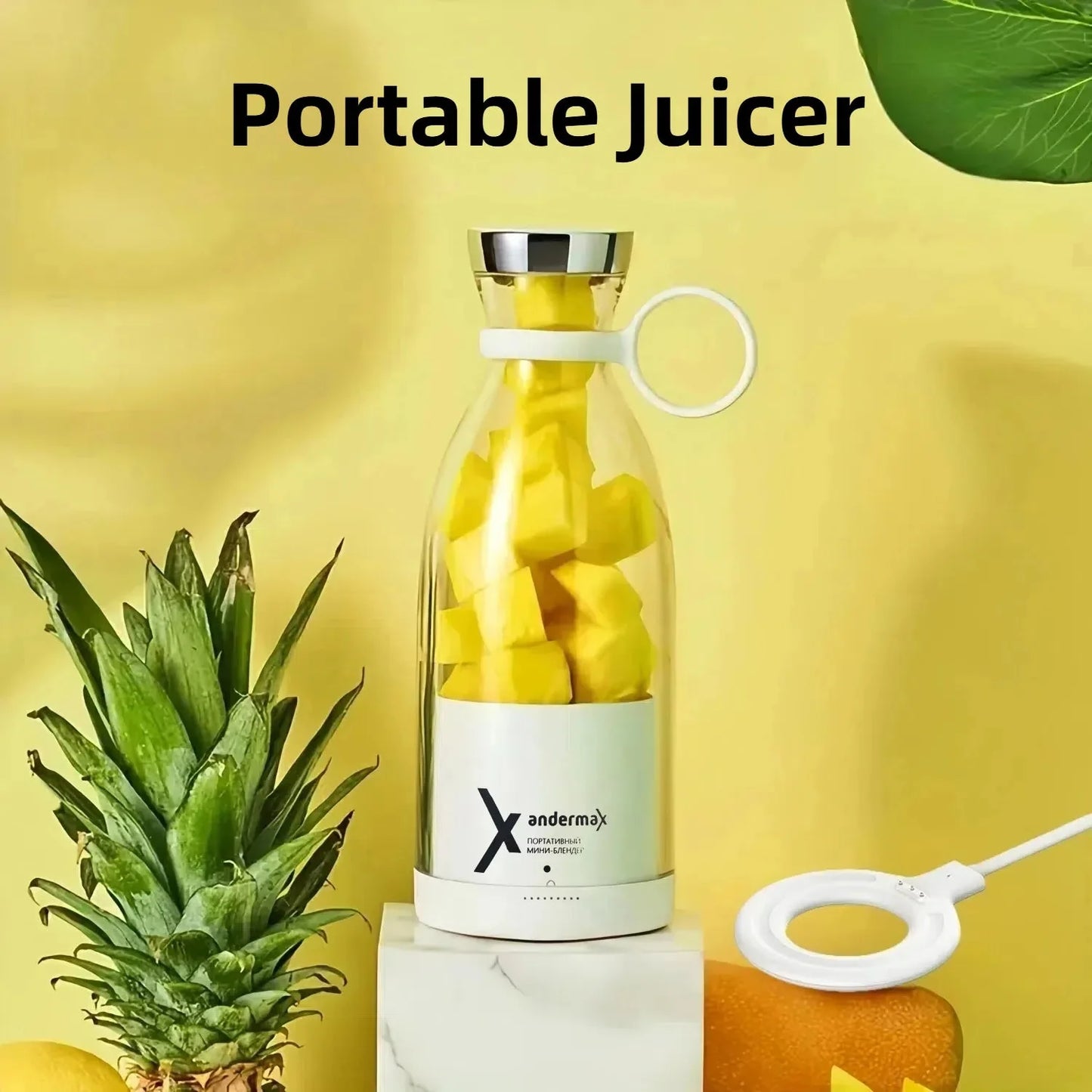 Mini mélangeur portable, presse-agrumes électrique, mixeur de fruits, extracteur de fruits, mixeur à smoothies, machine à jus multifonction, mixeur