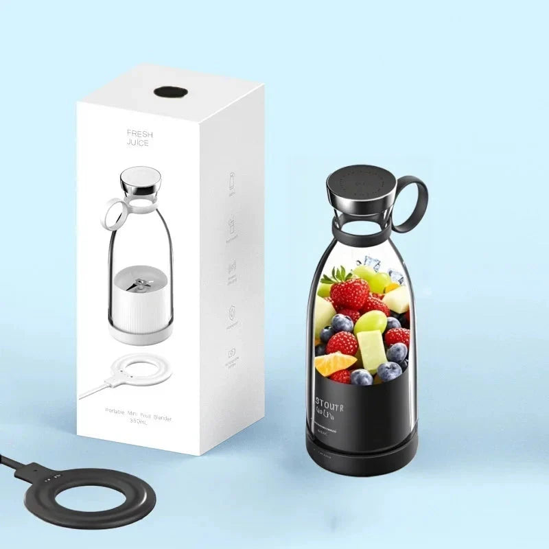 Mini mélangeur portable, presse-agrumes électrique, mixeur de fruits, extracteur de fruits, mixeur à smoothies, machine à jus multifonction, mixeur
