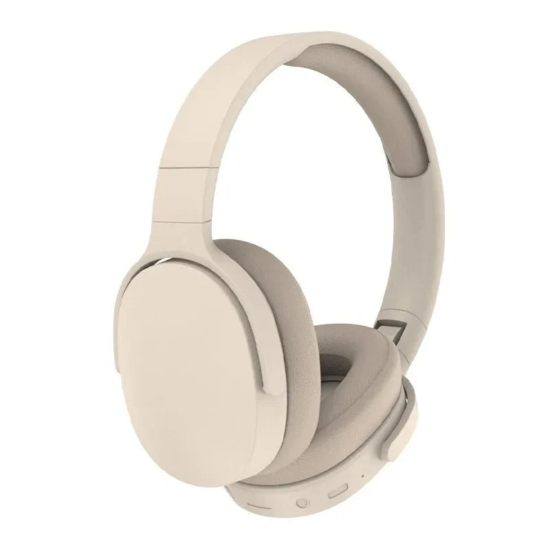 #P2961 Casque Bluetooth sans fil 5.3 supra-auriculaire stéréo Hifi, véritable casque de sport avec écouteurs, lecteur de musique TF/AUX avec micro HD