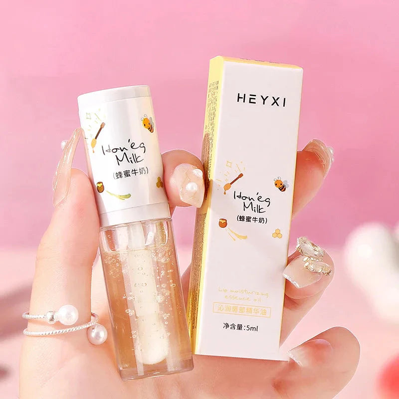 Maquillage Cosmétiques Coréens Rouge à Lèvres Brillant Encre à Lèvres Lèvres Hydratant Rouge à Lèvres Gelée Brillant À Lèvres Baume Hydratant Huile Brillante Grand Pinceau À Lèvres