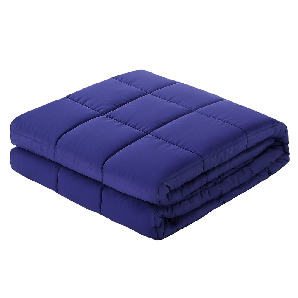 Couverture lestée Giselle Bedding 9KG Enfants Adultes Lourde Gravité Détente Calme Bleu
