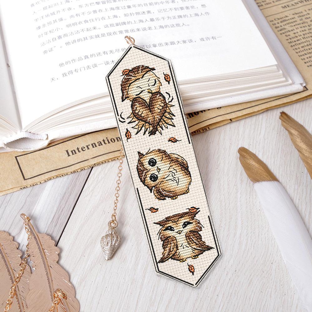 Bookmark Owlets - PDF Cross Stitch Pattern-0