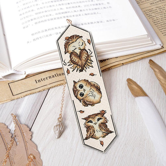 Bookmark Owlets - PDF Cross Stitch Pattern-0