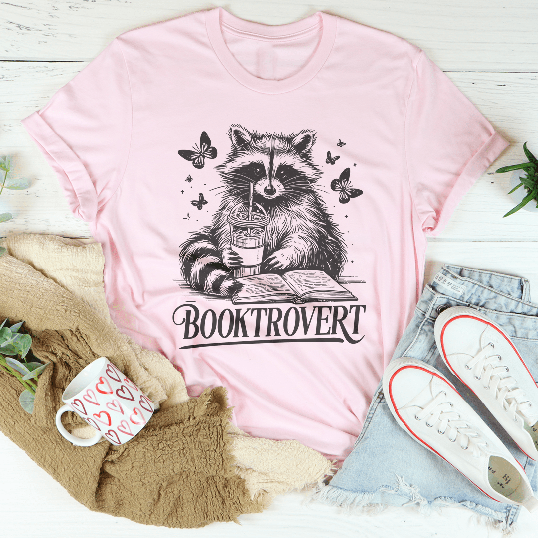 Booktrovert Bookish Tee-1