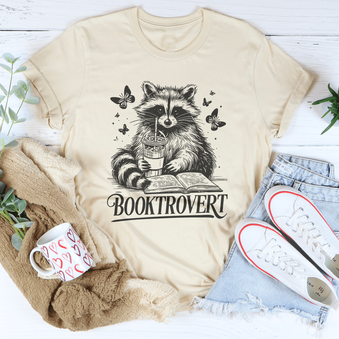 Booktrovert Bookish Tee-3