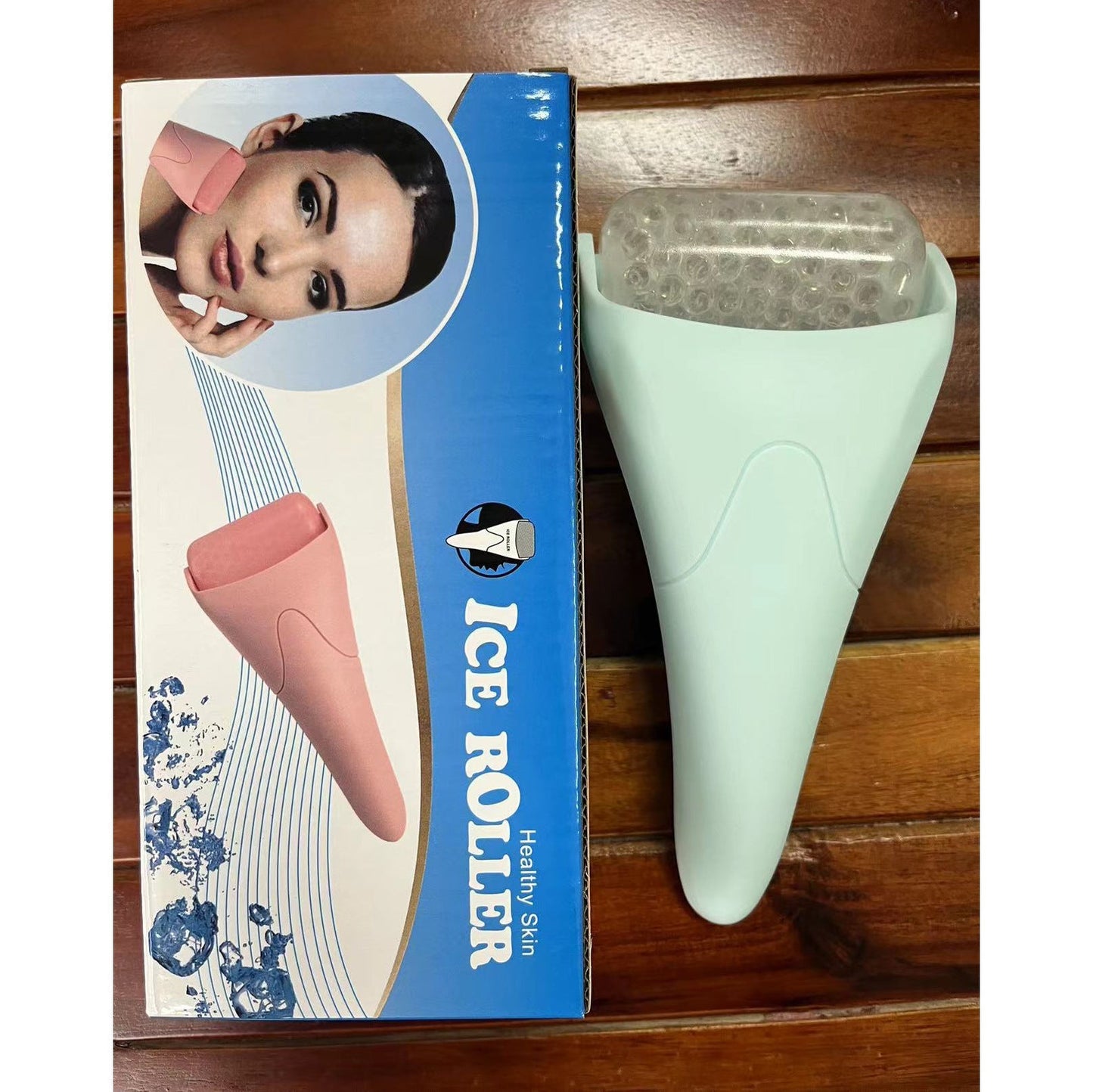 Masseur Facial Rouleau de Glace Tête de Massage à Rouleau de Glace