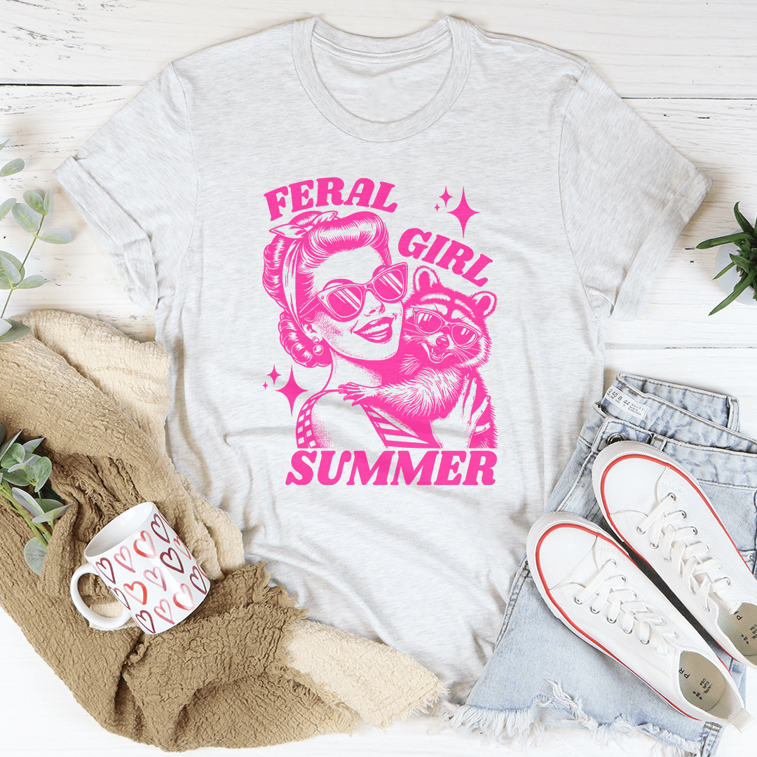 T-shirt Feral Girl Summer