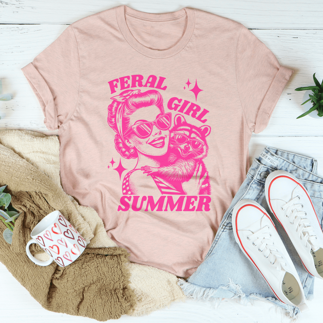 T-shirt Feral Girl Summer