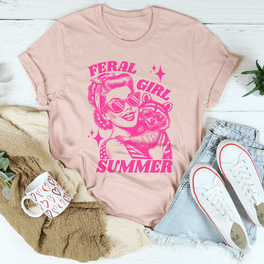 Feral Girl Summer T-shirt